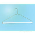 Lightweight White Powder Strut Hanger White Powder Strut Dry Cleaner Hanger Supplier